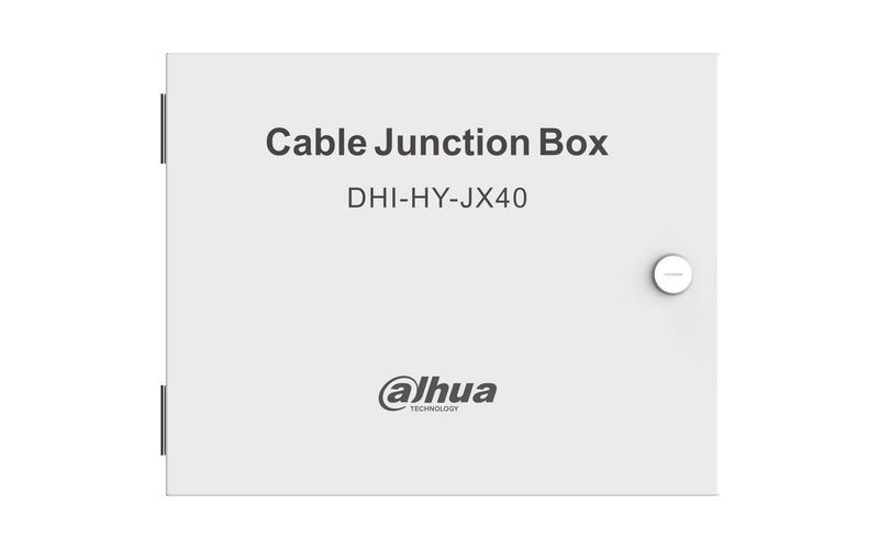 Dahua HY-JX40 Cable Junction Box with 40 Built-in Terminal Blocks