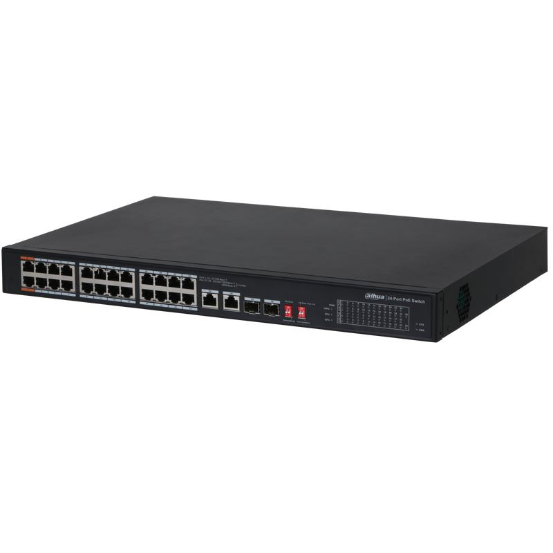 Dahua S3226-24ET-360 26-Port Unmanaged PoE Switch, 24 PoE Ports