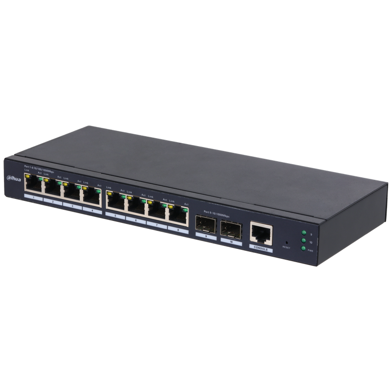 Dahua SG4010-2F 10-Port Managed Gigabit Desktop Switch