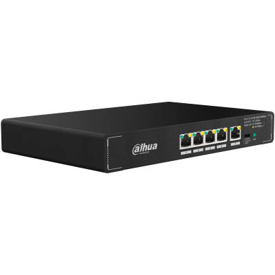 DAHUA SMG1005 5-Port Unmanaged Desktop Switch with 5-Port 2.5G
