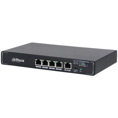 DAHUA SMG1005 5-Port Unmanaged Desktop Switch with 5-Port 2.5G