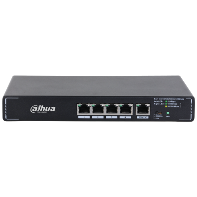 DAHUA SMG1005 5-Port Unmanaged Desktop Switch with 5-Port 2.5G