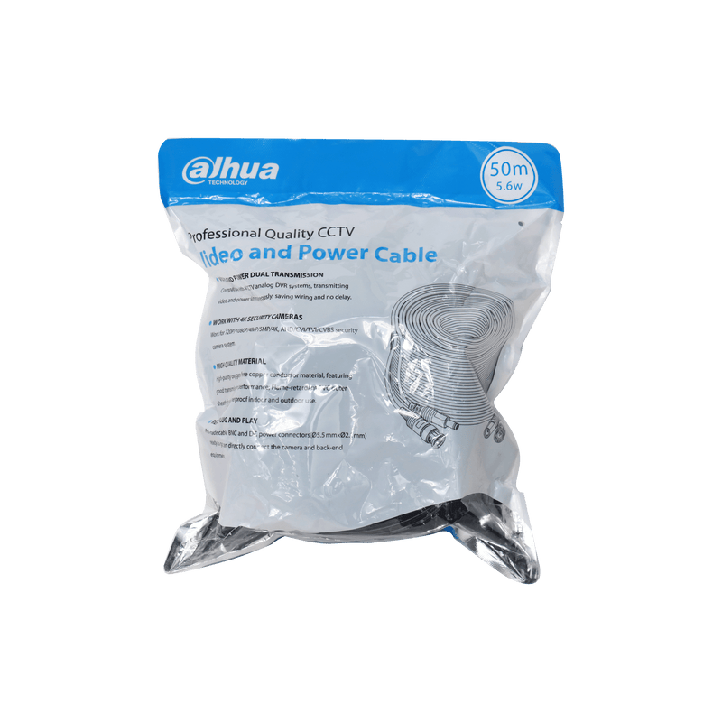 Dahua PFM942I-50-5 50m Siamese CCTV Video and Power Cable
