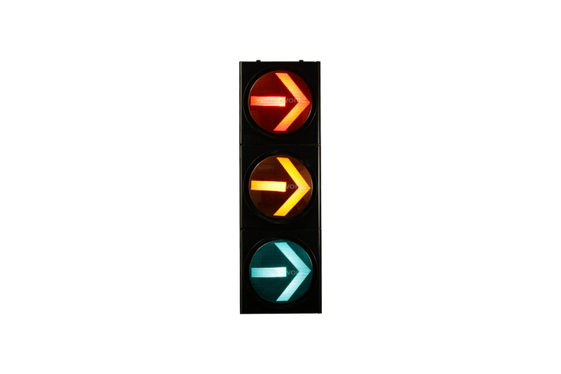 Dahua ST300H-FX-E3A-RS 300mm High Flux Right Direction Traffic Light, Vertical AC