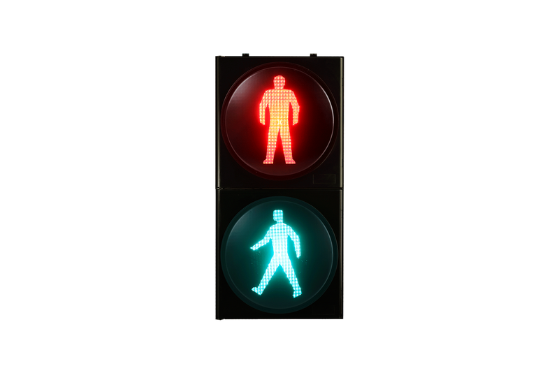 Dahua ST300H-RX-E2A 300mm AC Pedestrian Traffic Light, Vertical