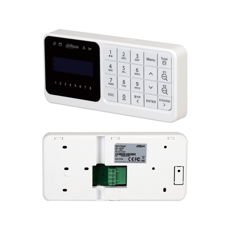 Dahua ARK30C LCD Keypad for ARC3008 Fortress Series Alarm Keypad