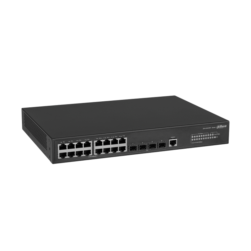 Dahua AS4300-16GT4GF- 16-Port Gigabit L2+ Managed Switch with 4 SFP Uplinks