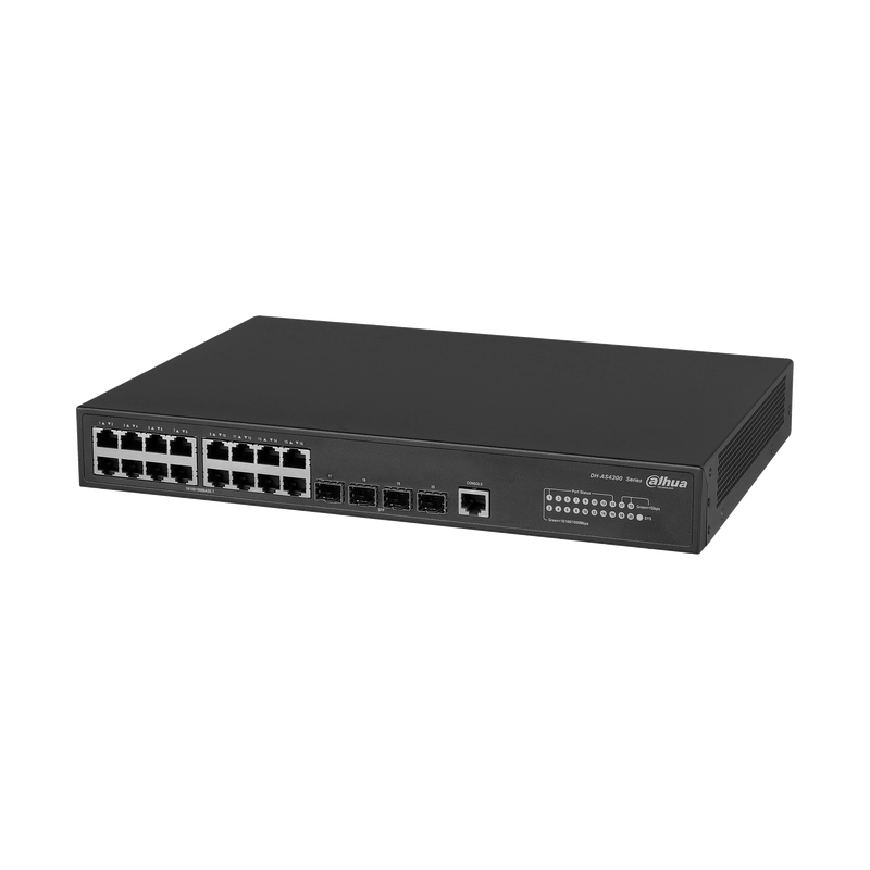 Dahua AS4300-16GT4GF 16-Port Gigabit L2+ Managed Switch with 4 SFP