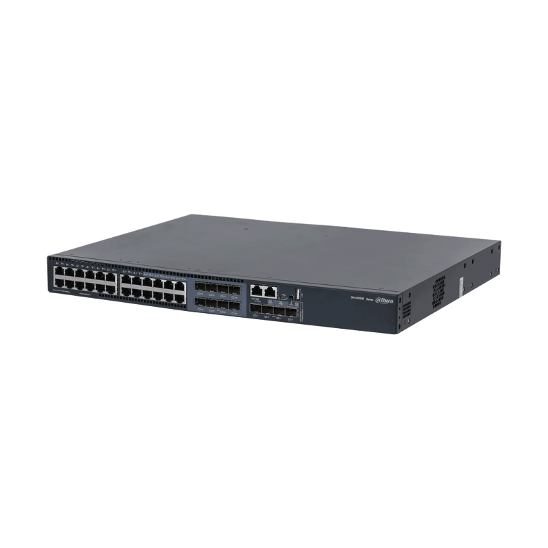 Dahua AS5600-24GT4XF 28-Port Managed Gigabit Switch, 24x RJ45, 4x 10G SFP+