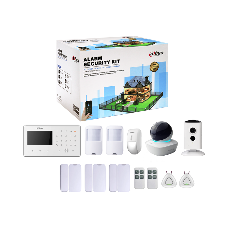 Dahua ART-ARC5402A-W-10-A35-C35 Wireless Alarm Security Kit with 4CH IPC