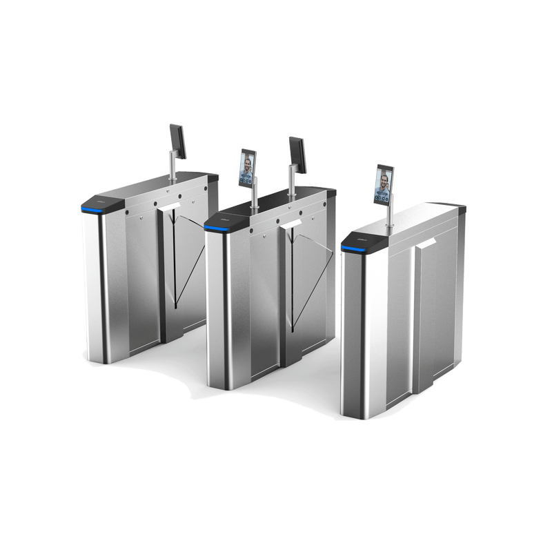 Dahua ASGY1XXA-X Stainless Steel Flap Barrier with Acrylic Arms