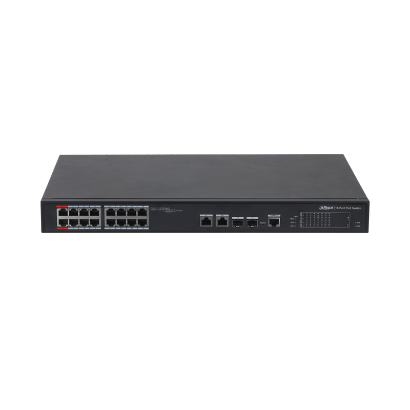 Dahua PFS4218-16ET-190 16-Port 100Mbps Managed PoE Switch