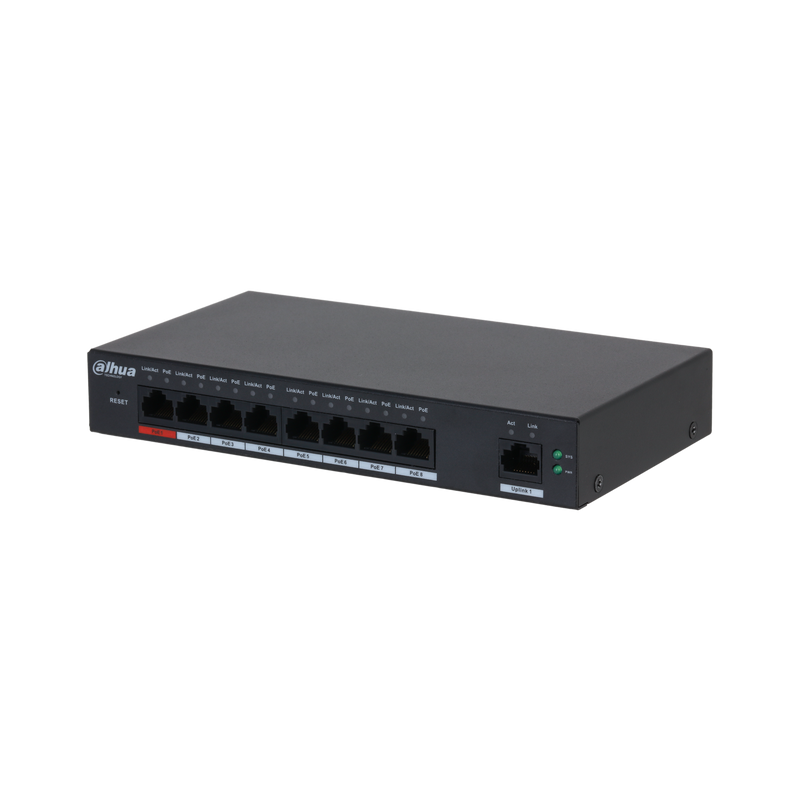 Dahua S4100-8GT1GT-96-C 9-Port Cloud Managed Gigabit PoE Switch