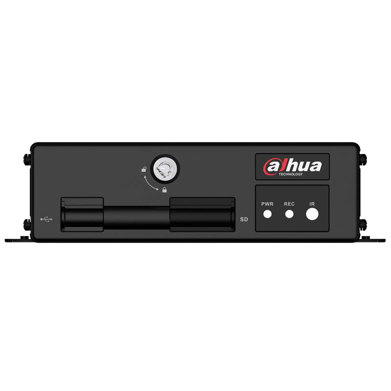 Dahua DHI-MXVR1004 4-Channel H.265 Penta-brid 2 SD Mobile Video Recorder