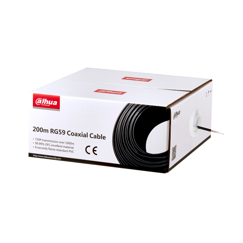 Dahua PFM930-59N 200m RG59 Coaxial Cable 75Ω CCTV Cabling