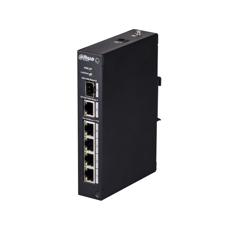 Dahua PFS3106-4P-60 4-Port PoE Unmanaged Industrial Switch