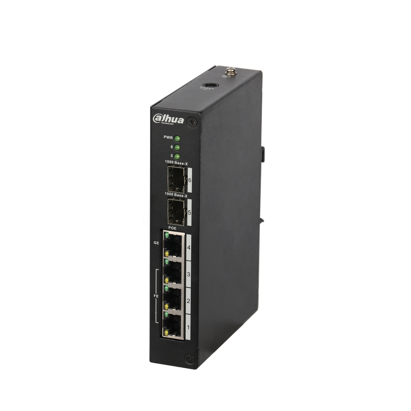 Dahua PFS3206-4P-120 4-Port Unmanaged PoE Switch