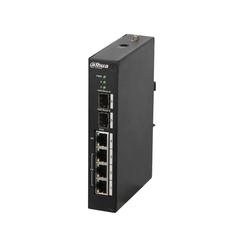 Dahua PFS4206-4P-120 4-Port PoE Managed Switch
