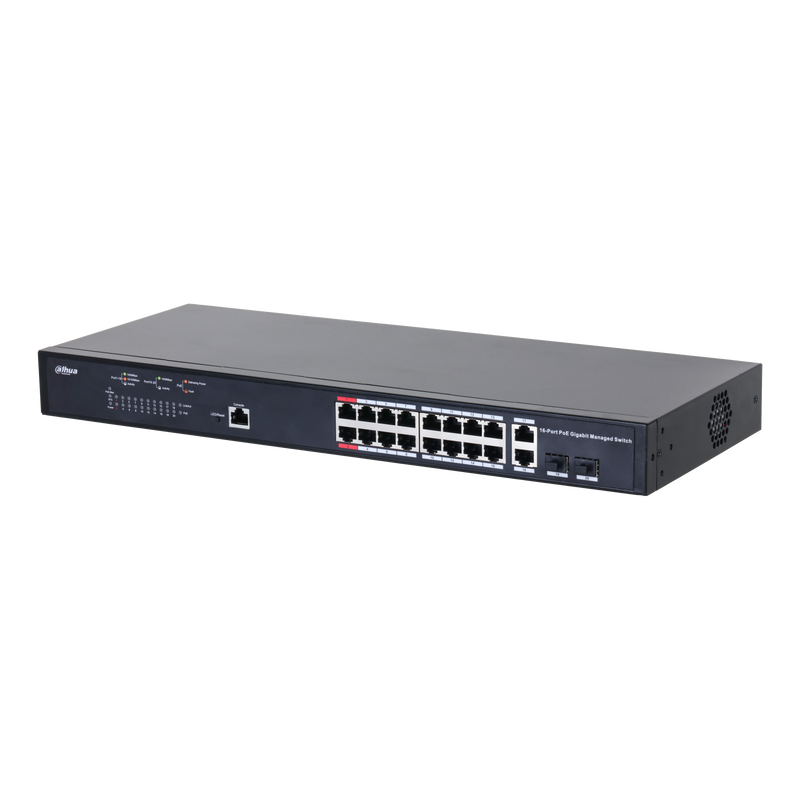 Dahua PFS4218-16GT-230 18-Port Managed Gigabit PoE Switch