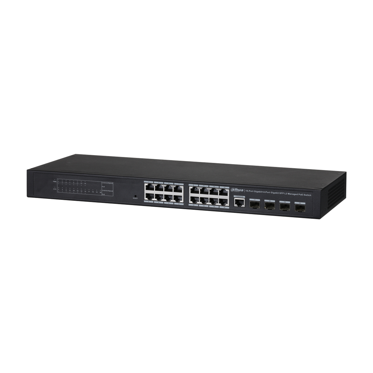 DAHUA PFS4420-16GT-240 16-Port PoE Gigabit Managed Switch