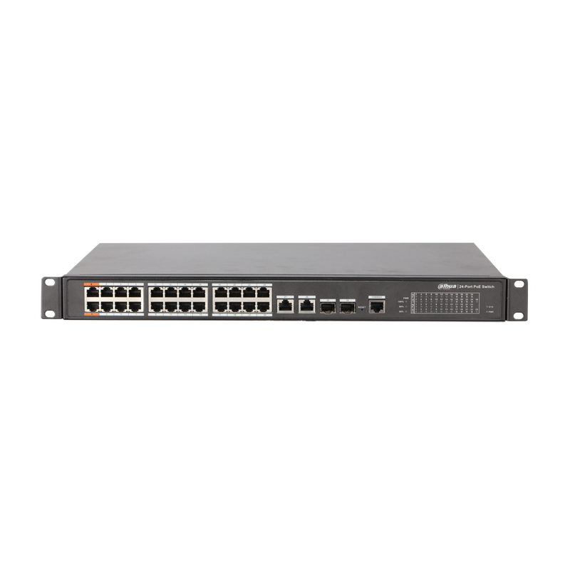 Dahua PFSD224ET2-360D 24-Port Hi-PoE Layer 2 Managed Switch with 2 SFP