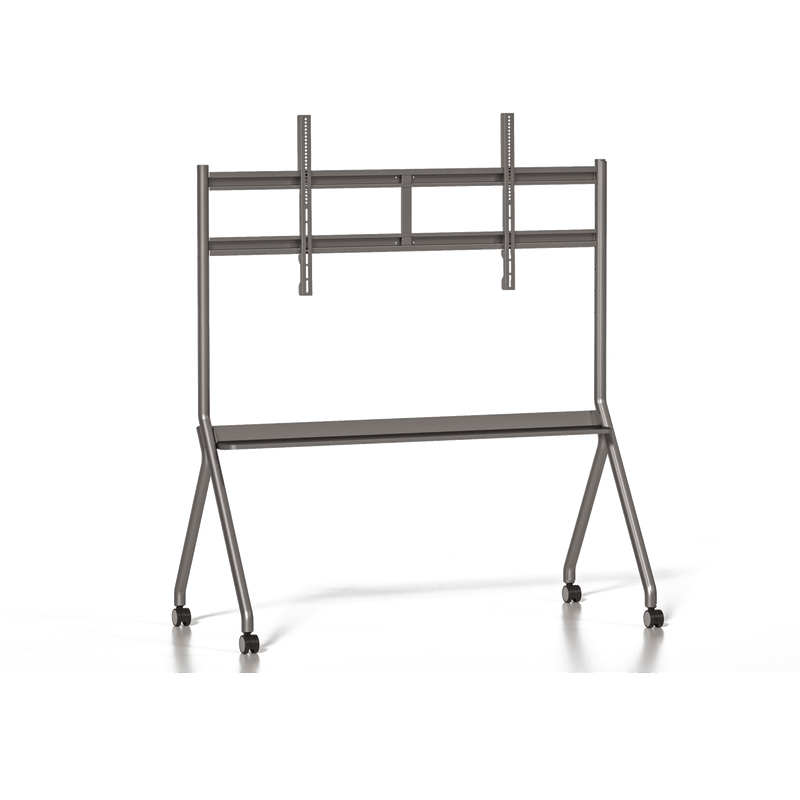 Dahua PKC-MS1A Mobile Stand for 86"–98" Interactive Whiteboards, Titanium Silver