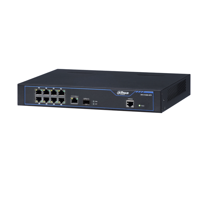 Dahua S1000-8TP 8-Port Hi-PoE Switch with Gigabit Uplink
