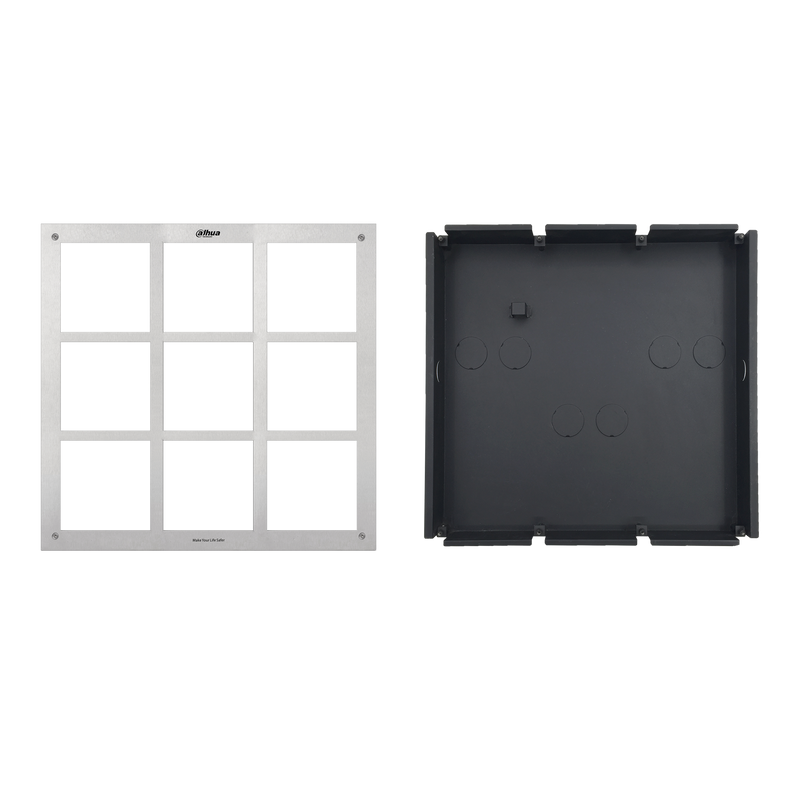 Dahua VTOF009-VTOB115 Flush Mounted 9-Module Accessory Kit