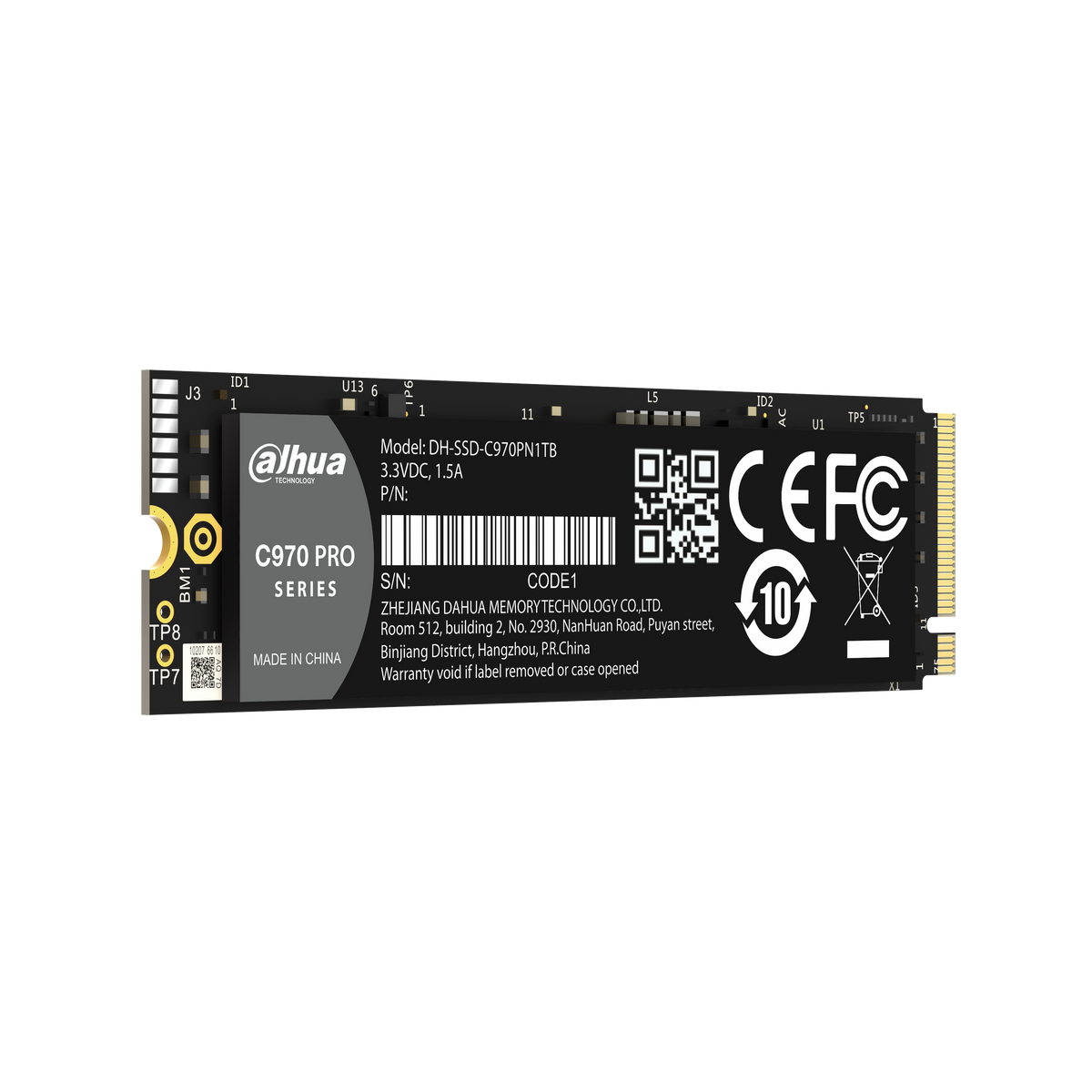 DAHUA SSD-C970PN1TB NVMe M.2 PCIe Gen4x4 Solid State Drive