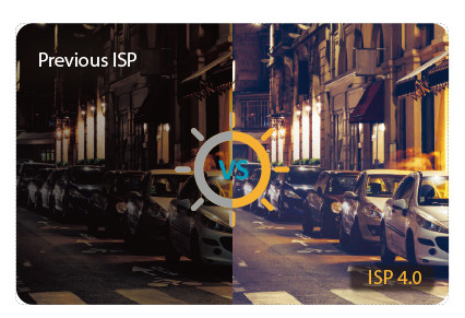 Advanced ISP • Dahua ISP 4.0 greatly improves Signal to Noise Ratio and color reproduction.