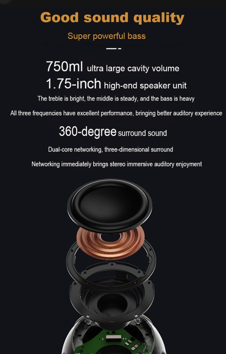 Most people are not enthusiasts, buy Bluetooth speakers are either for convenience, or to improve the quality of life, in addition to sound, appearance, ease of use are also important factors to consider. Here are a few steps to start selecting a Bluetooth speaker. Step 1: Consider usage Scenarios who needs a Bluetooth speaker? Or can you only use bluetooth speakers? If you're a gamer, bluetooth speakers are obviously not for you. I think the people who use Bluetooth speakers can be divided into two situations: one is the traditional speaker, bluetooth speaker as a supplement; Another kind is limited environment, do not suit the traditional sound box that uses high power. For the former case of the people, the general choice of small size, mobile convenience of bluetooth speakers; In the latter case, you may want to consider multiple uses, which may be computers, phones, tablets, and not sensitive to volume. The sound box volume size that will consider the choose and buy from oneself use circumstance, whether to need the factor such as built-in battery, interface. The second step: price and appearance screening price is of course an important reference basis of the choose and buy, ten cents may not be very good, but one cent certainly will not have very good. Bluetooth speaker aside from the price to talk about sound quality is playing hooligan, talk about cost performance is basically empty talk (high diving products except, there will be an introduction). Does a $2,000 Bluetooth speaker have 10 times better sound quality than a $200 bluetooth speaker? This is impossible of course, but the person that chooses 2000 yuan price cannot accept the sound quality of 200 yuan sound box. I think the price of bluetooth speakers with and without built-in batteries can be roughly divided into three grades: within 500 yuan, 500-1500 yuan, 1500 yuan above. The sound quality of the sound box of these a few stalls can compare big difference, it is not the most expensive suit oneself most namely, press need to choose stall, according to exterior, listen to sound habit to choose again can