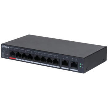 DAHUA CS4010-8GT-110 10-Port Cloud Managed Desktop Gigabit Switch with 8-Port PoE