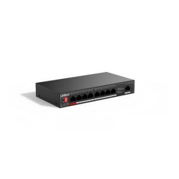 DAHUA SF1009P 9-Port Unmanaged Desktop Switch with 8 Port PoE