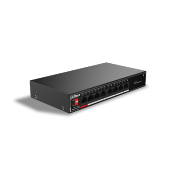 DAHUA SG1008P 8-Port Unmanaged Gigabit PoE Switch with 8 Port PoE