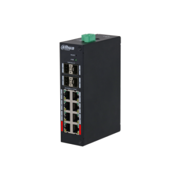 DAHUA HS4412-8ET-96 12-Port Hardened Managed Switch with 8-Port PoE