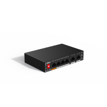 DAHUA SG1006P 6-Port Unmanaged Gigabit PoE Switch with 4-Port PoE