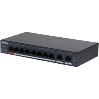 DAHUA CS4010-8ET-110 10-Port Cloud Managed Desktop Switch with 8-Port PoE