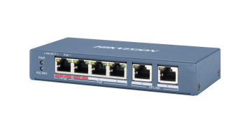 HIKVISION DS-3E0106HP-E 4 Port Fast Ethernet Unmanaged POE Switch