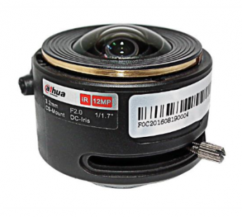 DAHUA PLF20C0-D lens - DAHUA DH-PLF20C0-D 12 MegaPixel Fixed Lens