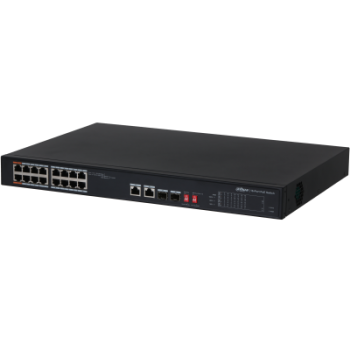 DAHUA S3218-16ET-190 18-Port Unmanaged Switch with 16-Port PoE