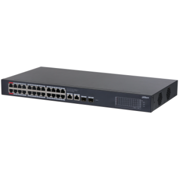 DAHUA CS4228-24GT-375 28-Port Cloud Managed Desktop Gigabit Switch with 24-Port PoE
