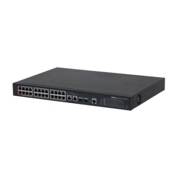 DAHUA PFS4226-24ET-240 24-port 100 Mbps + 2-port Gigabit Managed PoE Switch