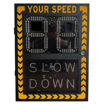 HIKVISION YJP5474-28-1-R Radar-Assisted Speed LED Display