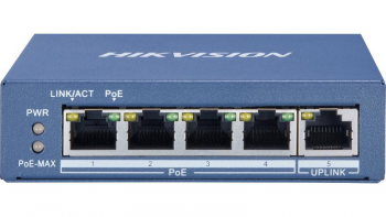 HIKVISION DS-3E0505P-E 4 Port Gigabit Unmanaged POE Switch