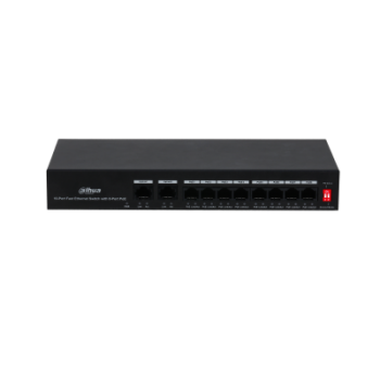 DAHUA PFS3010-8ET-65 10-Port Fast Ethernet Switch with 8-Port PoE