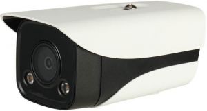 IPC-HFW2230M-AS-LED - DAHUA DH-IPC-HFW2230M-AS-LED 2MP Lite Full-color Fixed-focal Bullet Network Camera With 12V DC/PoE power support IP67 protection Image Flip Abnormality detection IPC-HFW2230M-AS-LED without logo