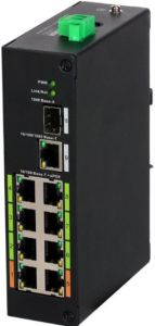 LR2110-8ET-120 - DAHUA DH-LR2110-8ET-120 8-Port ePoE Switch