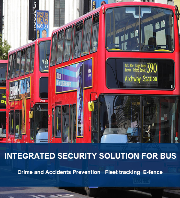 DAHUA Integrated security solution for bus