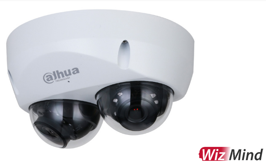 IPC-HDBW5441F-AS-E2- DAHUA DH-IPC-HDBW5441F-AS-E2 2 × 4 MP Dual-Directional No-Splicing WizMind Network Camera