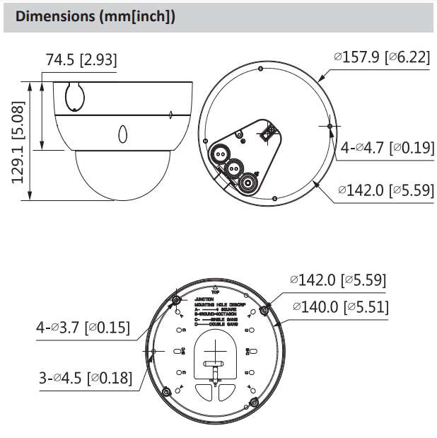 DAHUA DH-IPC-HDBW7442H-Z4FR